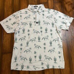 Bad Birdie Men's Polo - size XL (Never worn)